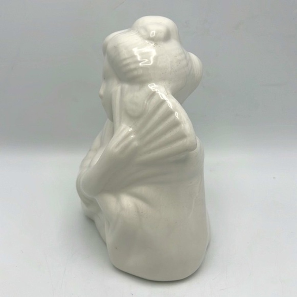 Vintage Geisha Girl Tiki - Mug White Ceramic ALOHA Barware DW121 Made in China - Picture 3 of 8
